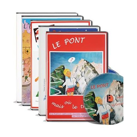 Lot de 5 DVD de Samuel & Hélène Grandjean