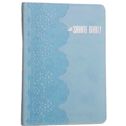 Bible Souple Bleue motif...