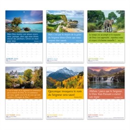 Calendrier Paroles de Vie 2026