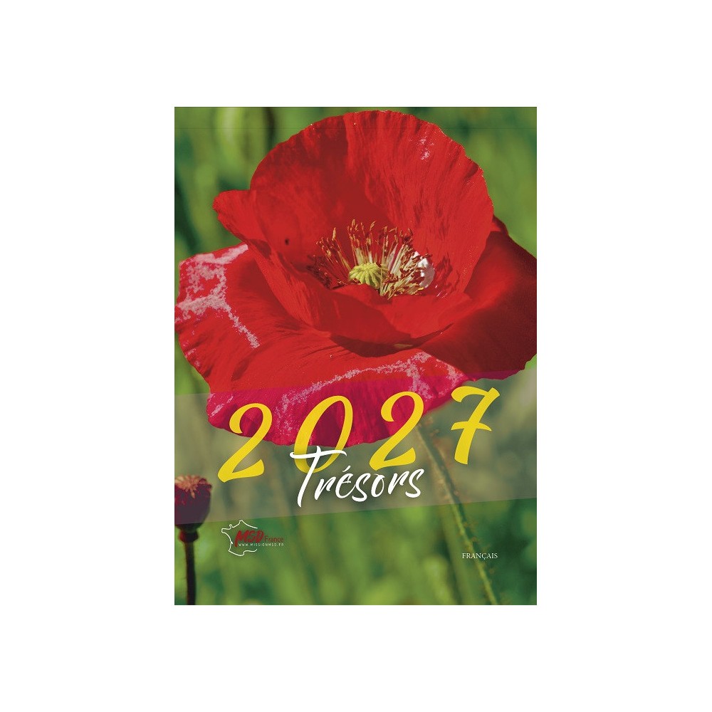 Calendrier Trésors 2027