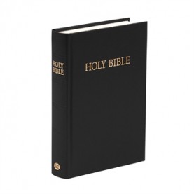 Bible en Anglais, petit modèle rigide noire version King James