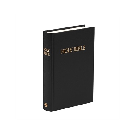Bible en Anglais, petit modèle rigide noire version King James