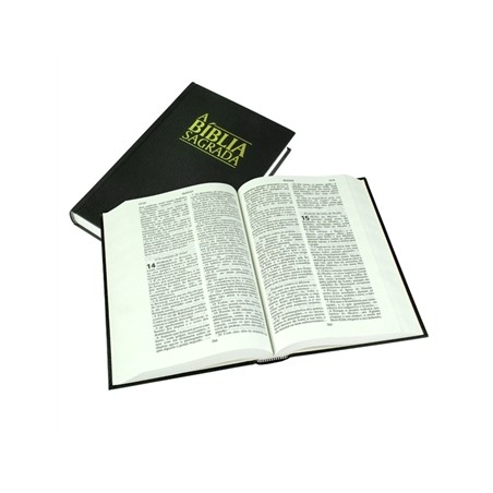 Bible en Portugais noire, grand modèle