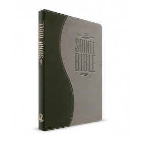 Bible Souple Duo Vert et Gris