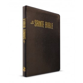 Bible Souple Lézard noir...
